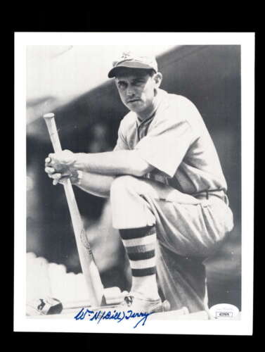 Bill Terry JSA Coa Signed 8x10 Photo Autographed Giants