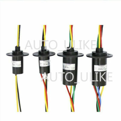 MW1230 High Current Conductive Slip Ring Electric Rotary Joint 2-12 Wires 2A-60A