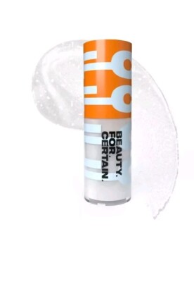 Beauty For Certain High Pigment Lip Gloss (Diamond) Sealed Full Size 0.12oz