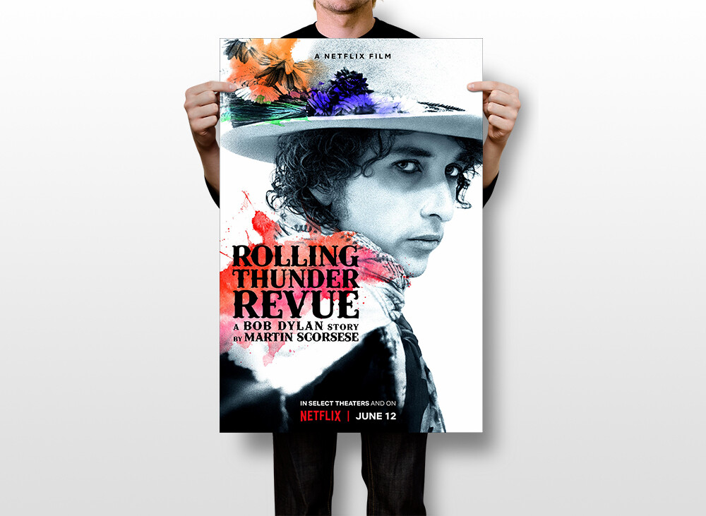 Rolling Thunder Revue A Bob Dylan Story Print Wall Art Home Decor