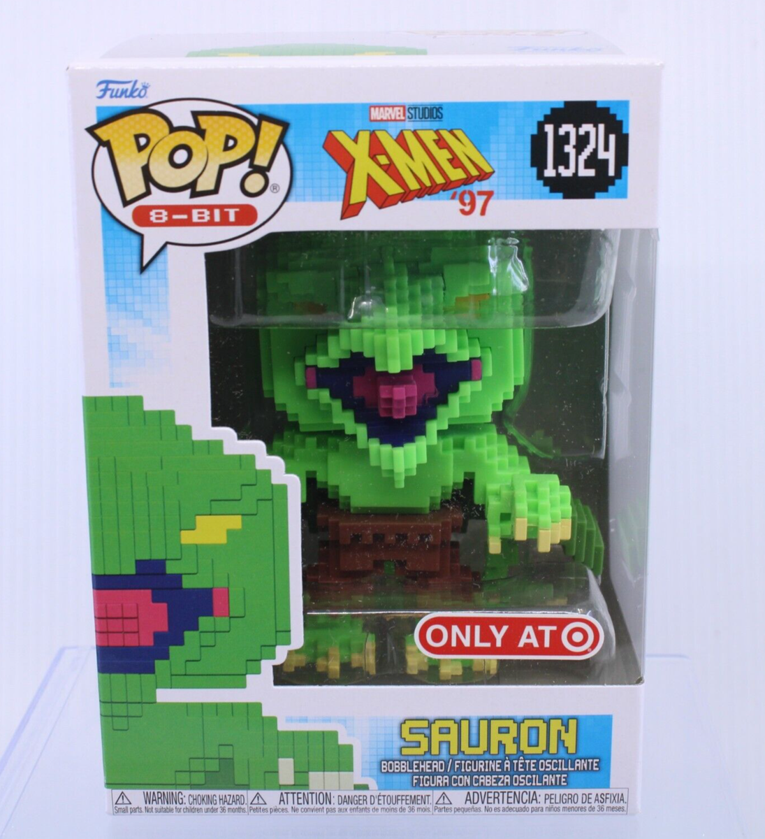 G4 Funko Pop 8-BIT Target Exclusive Marvel SAURON X-Men 97 Vinyl