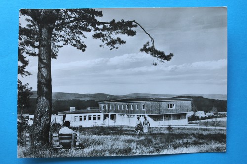 AK Bad Sachsa 1950er Deutsche Jugendherberge Hausansicht Gebäude Architektur N9