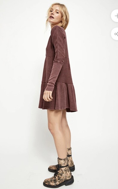 People FP One Jolene Mini Dress Sz 