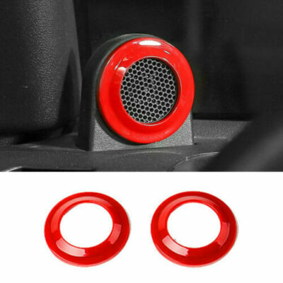 Kit De 14 Piezas Para Moldura Interior En Tablero De Jeep Wrangler JK 2007-2010 – Color Rojo Brillante