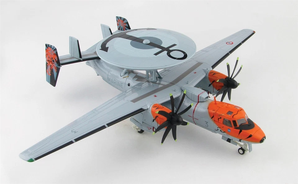 Hobby Master 1/72 E-2T Hawkeye Aeronavale Flotille Spain NATO Tiger Meet  HA4815 - Image 3 of 4