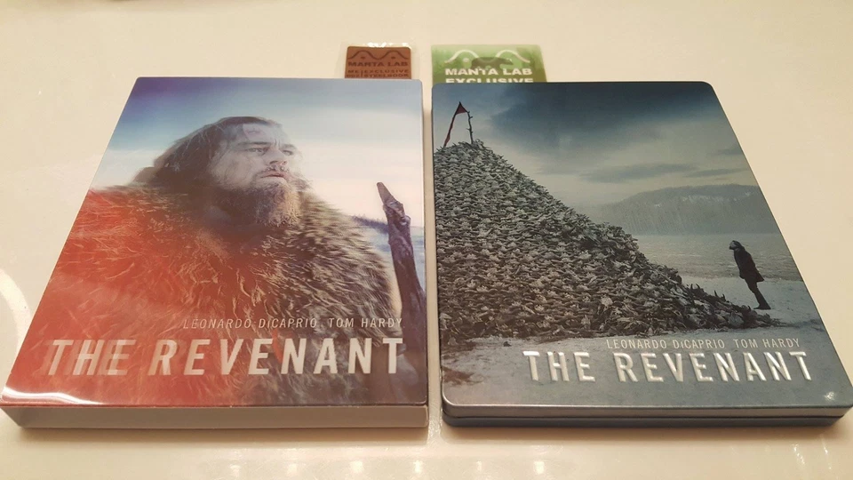 The Revenant STEELBOOK Lenticular Debossed (Blu-ray, Hong Kong) Manta Lab Excl 2 - Image 4 of 4