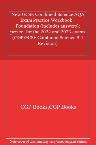 New GCSE Combined Science AQA Exam Practice Workbook - Foundation (includes ans