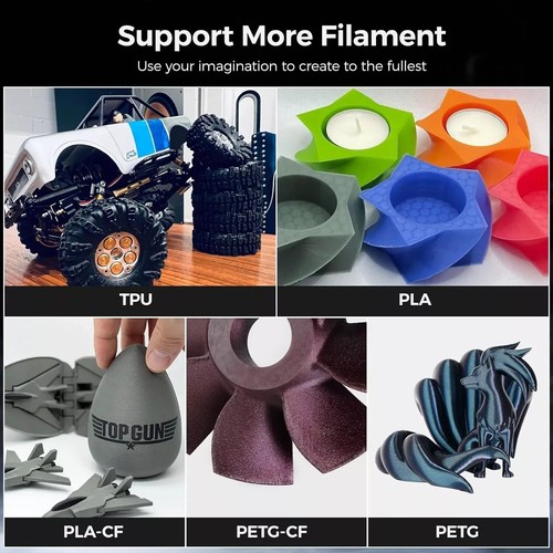 FLASHFORGE 3D Printer Adventurer 5M Core XY Fully Auto Leveling Max 600mm/s US - Picture 17 of 18