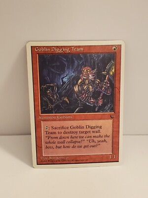 MTG Goblin Digging Team Chronicles Magic the Gathering NM
