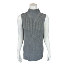 Martha Stewart Womens Merino Wool Blend Sleev...