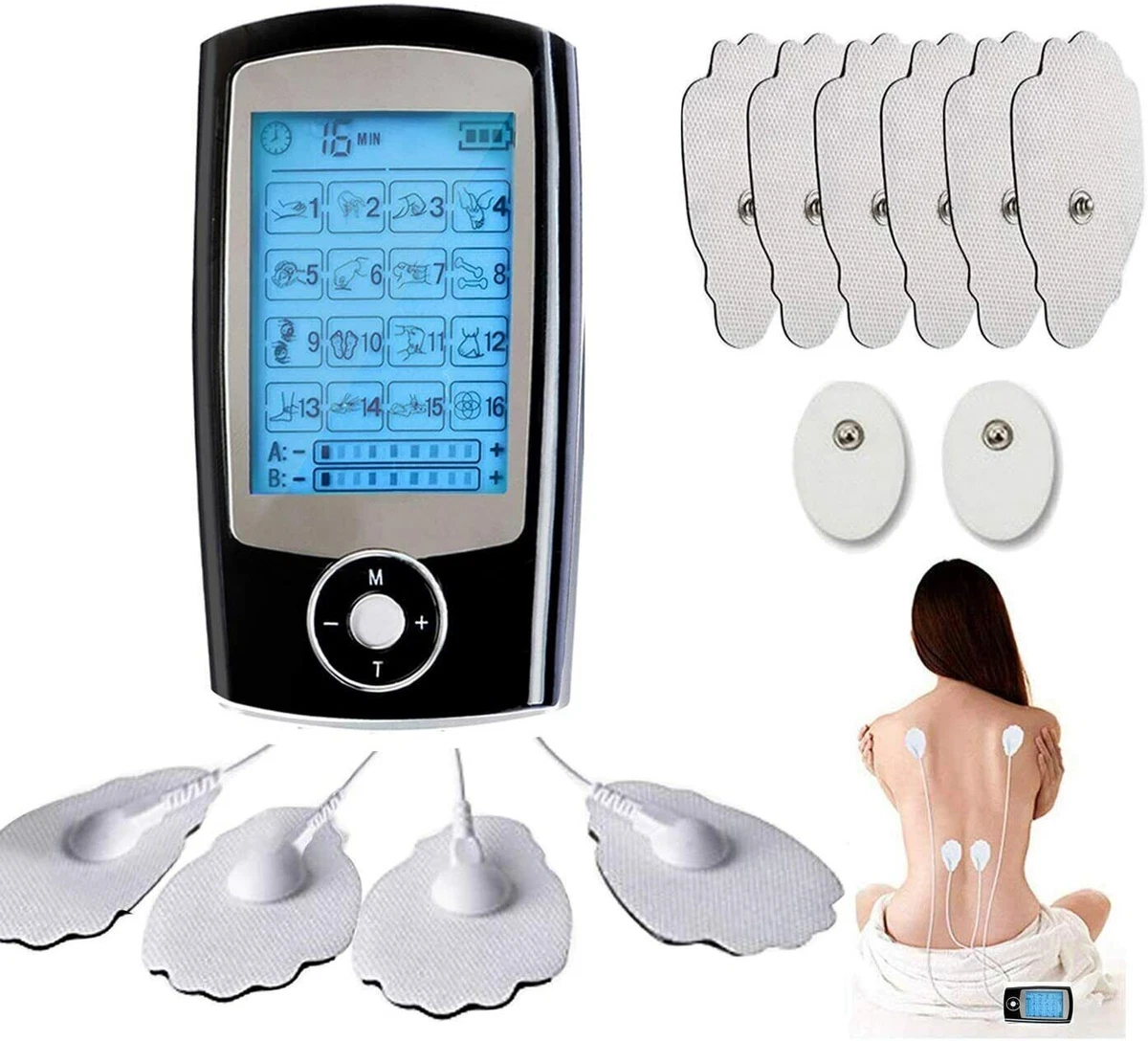 Électrostimulateur TENS Anti, Douleur et électrostimulation Musculaire