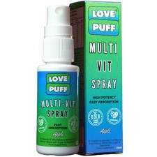 Love Puff's Adult Apple Multi-Vitamin Spray 2-Month Supply 12 Essential Vitamins