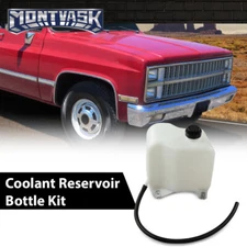 Fit For 1981-1987 Chevy GMC C/K Truck Coolant Reservoir Bottle Tank w/ Cap+Hose