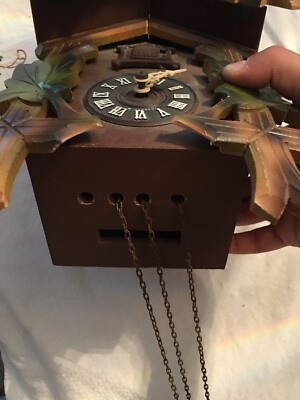 E. Schmeckenbecher Cuckoo Clock Needs Weights | eBay