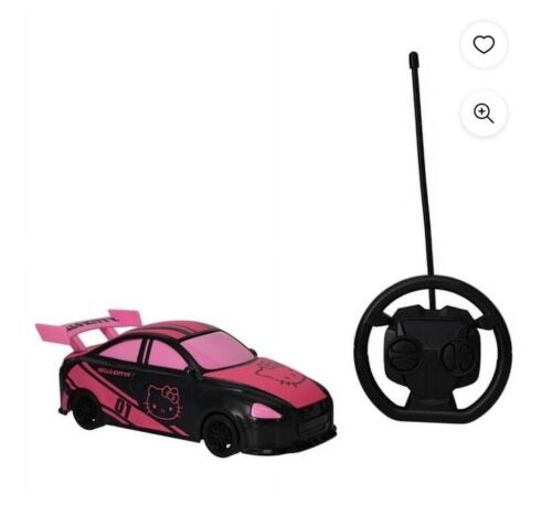 Hello Kitty Remote Control Racing Car Pink Black New - Picture 1 of 10