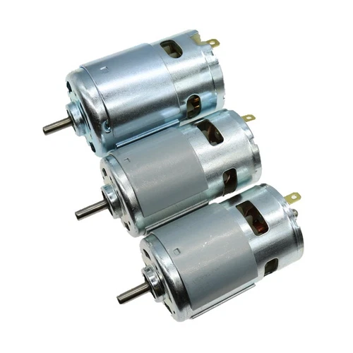 High Power Large Torque Motor 390 540 550 775 795 895 DC12V - 24V Ball Bearing - Picture 11 of 31