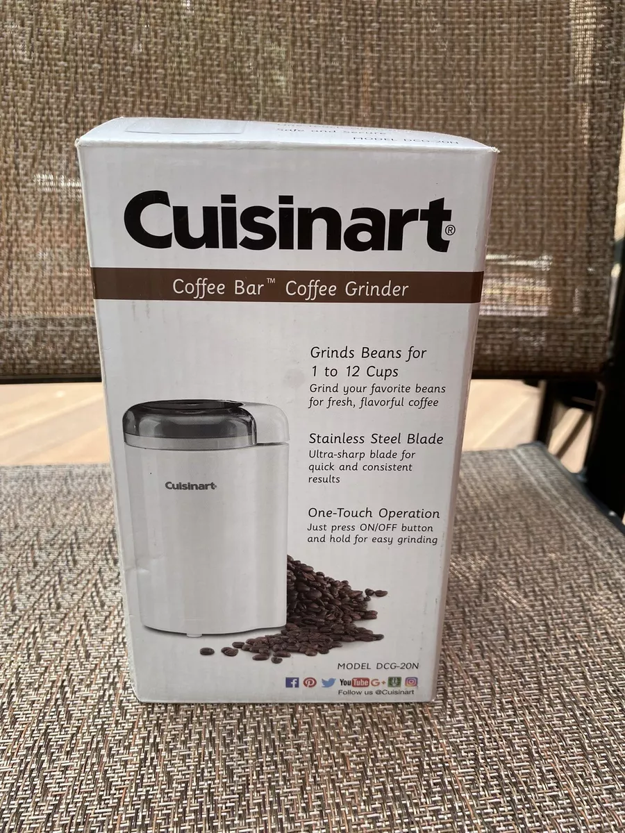 Coffee Grinder Cuisinart DCG-20BKN Coffee Bar Coffee Grinder, Black