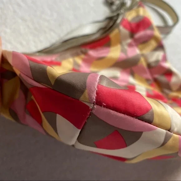 Borsa a mano in tessuto Coach