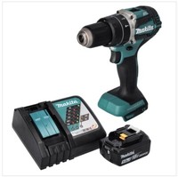 Makita Dhp 484 RT1 Akku Schlagbohrschrauber 18 V 54 Nm + 1X Akku 5,0 Ah + Lader