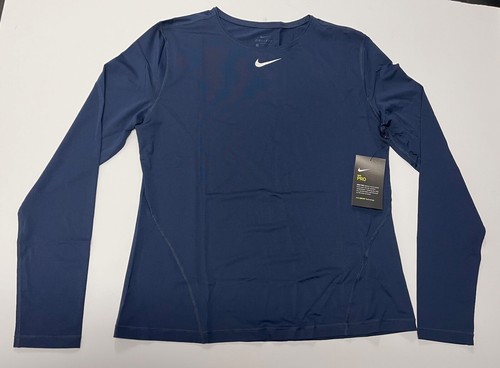Nike Pro All Over Mesh LS Top CJ5954-419 LARGE