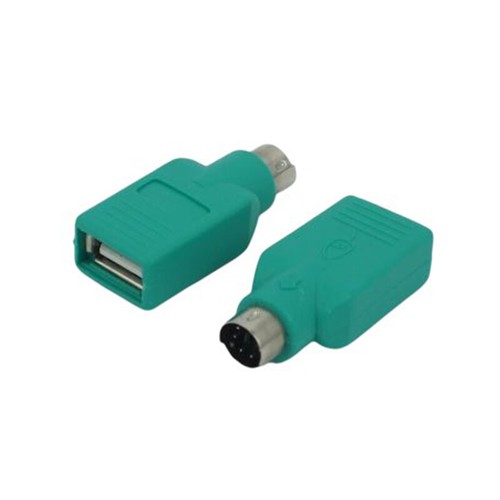 USB Female to PS2 PS/2 Male Adapter Converter Connectors Keyboard Mouse Adap _ou - Zdjęcie 6 z 6