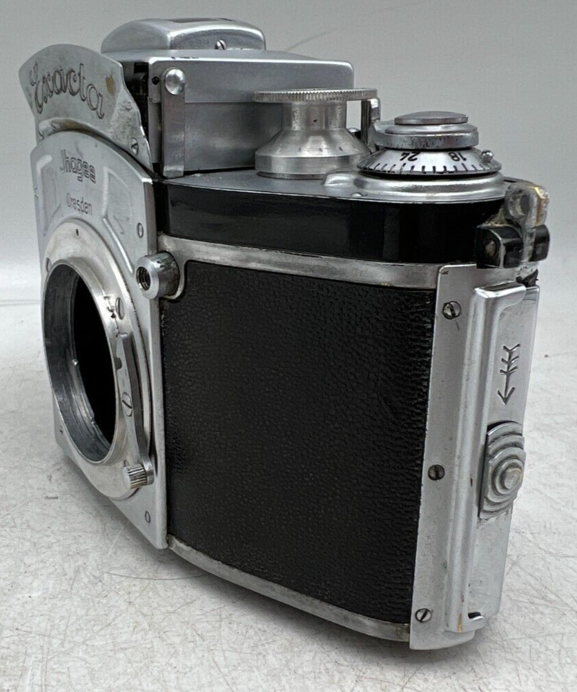 希少C表記 「キネ エキザクタ」 Kine Exacta ＋Tessarレンズ Kine Exakta + Xenar 50mm f2.8 – FLASHBACK CAMERA