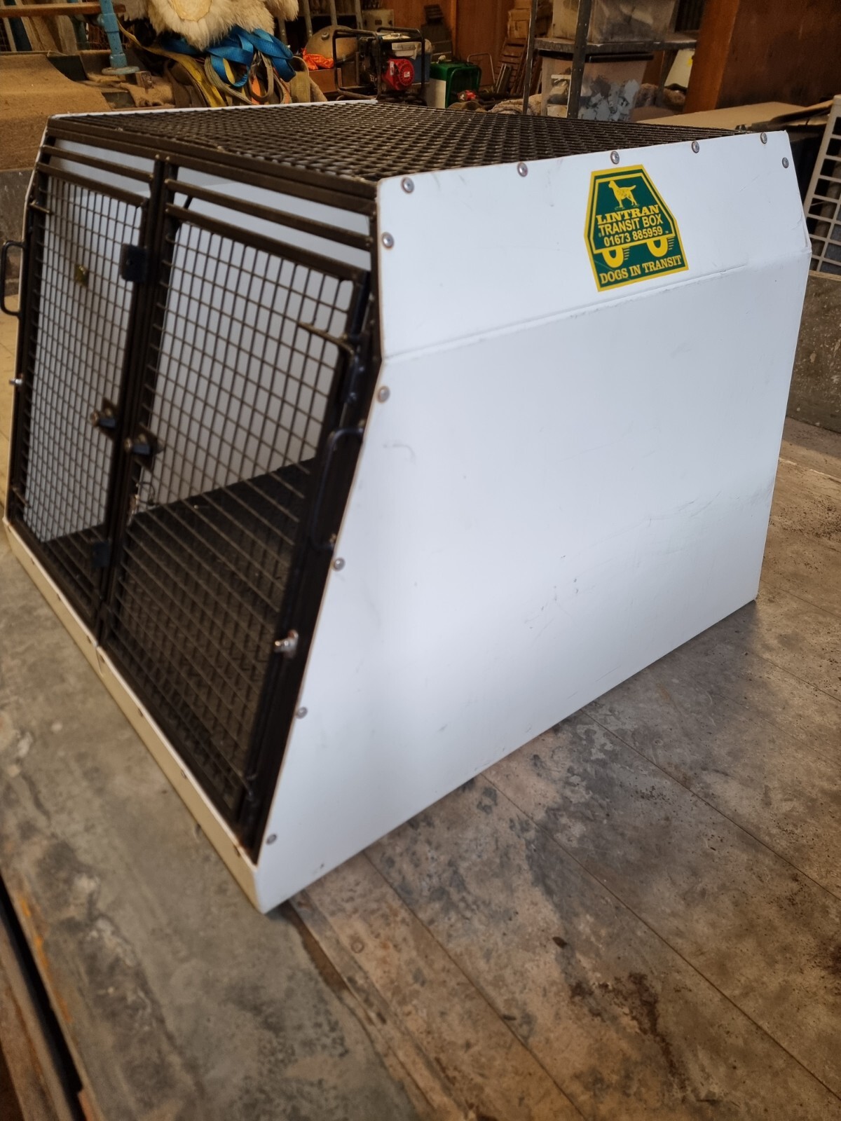Lintran Dog Box Crate Transport Large eBay