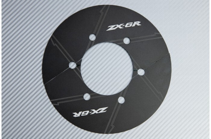 Carter de poulie en aluminium pour Kawasaki ZX6R 2019-2021 à dissipation thermique