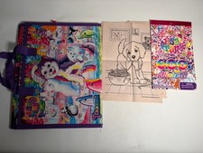 Lisa Frank Lot Tikanni 600 Stickers Set Dogs Polar Case Portfolio Coloring Pages