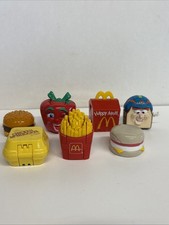Vintage Changeables Mcdonald's Happy Meal Toys Lot of 7 Transformers 1987 1990