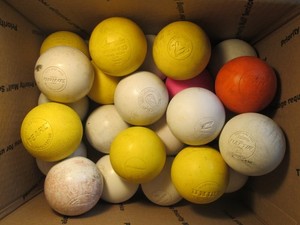 Lot of (24) Used Lacrosse Balls #4