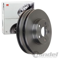 2X NK Bremsscheiben 260Mm BelÜFtet Vorne Passend FÜR Toyota Avensis | 204564