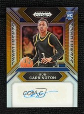 2024 Prizm Draft Picks Sensational Signatures Gold 8/10 Bub Carrington Auto 19fe