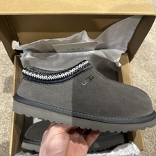 UGG Tasman Slipper Shoe Grey  Size 5 NEW IN BOX ✅ 📦 