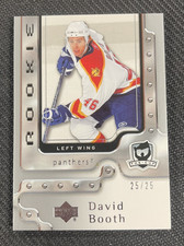 2006-07 UPPER DECK THE CUP DAVID BOOTH #133 ROOKIE #ed 25/25