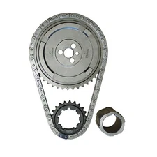 SA Gear Timing Set 78977T-9; Single Roller 9-Key w/Bearing for GM LS