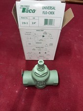 TACO UNIVERSAL FLO-CHEK - 3/4" NEW In Box OEM 218-3 Zone Valve Replacement