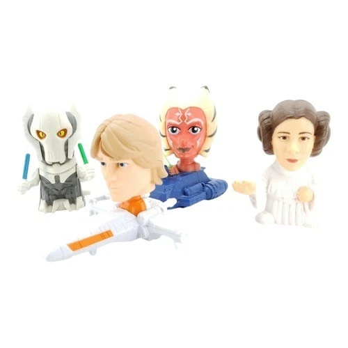 Лот товаров Star Wars Lucas Films McDonald Burger King игрушки качающиеся головы коллекционные предметы - Изображение 2 из 4