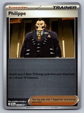 Philippe 079/086 Uncommon Chaos Rising Pokemon Reverse Holo Near Mint