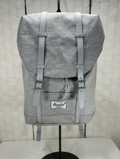 The Herschel Supply Co. Zaino grigio marca con logo