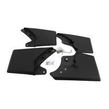 4PCS Car Mud Flaps Black Guards Wheel Mud Guards Flexible Mudguards Kit´