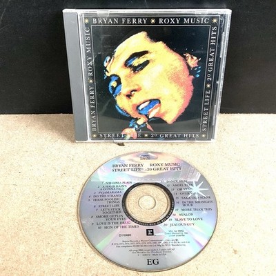 Street Life: 20 Great Hits by Bryan Ferry / Roxy Music (CD, Jul-1989, Reprise)