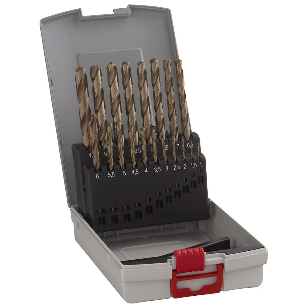 Коробка BOSCH Pro Box HSS-Cobalt-Legierung Metallbohrer-Se NEU