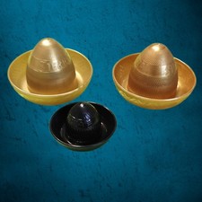 🌵3x Sierra Tequila Hut 2x Gold + 1x schwarz mini / Salz Pfeffer Streuer Ring