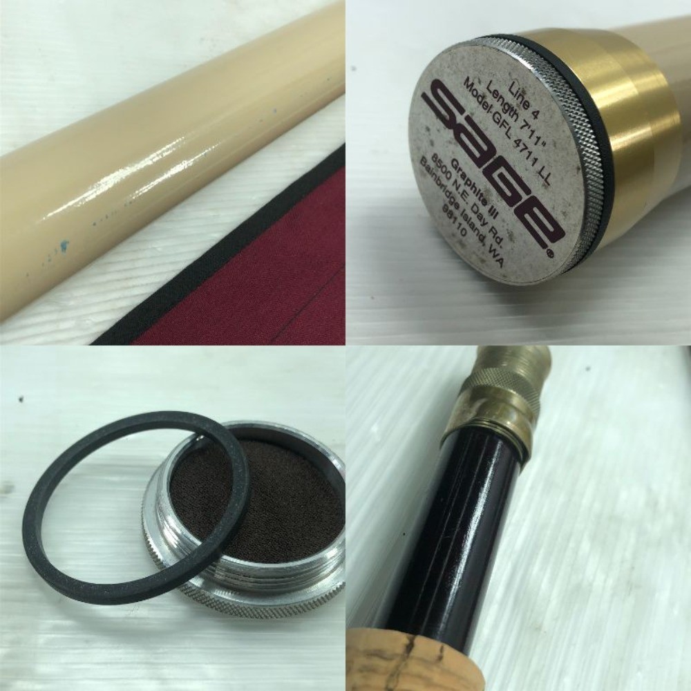 SAGE LL 4711 GRAPHITE III セージグラファイト4711 SAGE 4711 LL GRAPHITE III FLY ROD - Classic Flyfishing Tackle