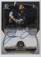 2023 Bowman Chrome Prospect Auto Jace Avina #CPA-JAA Auto 1b1w