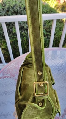 COACH 12797 Vintage Green Archive Limited Edition Bleecker Suede