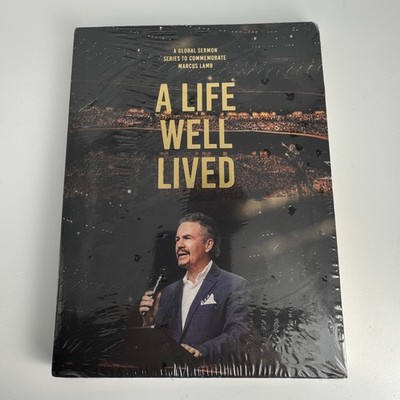 A Life Well Lived Marcus Lamb Global Sermon Series Commemorative DVD New Sealed