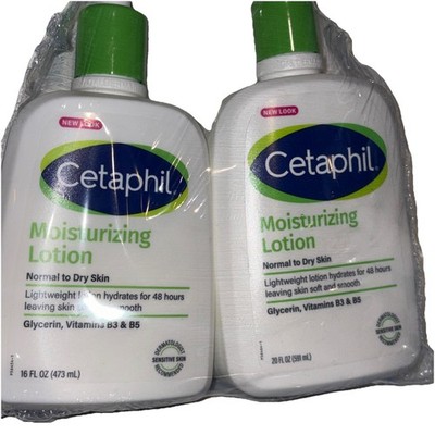 Cetaphil Moisturizing Lotion Normal to Dry Skin Lightweight - 36 oz / 1.1 Liter