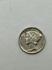 1944D Mercury Dime AU